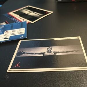 Michael Jordan Nike Air Jordan 5 V Retro Card Shoe Box Card